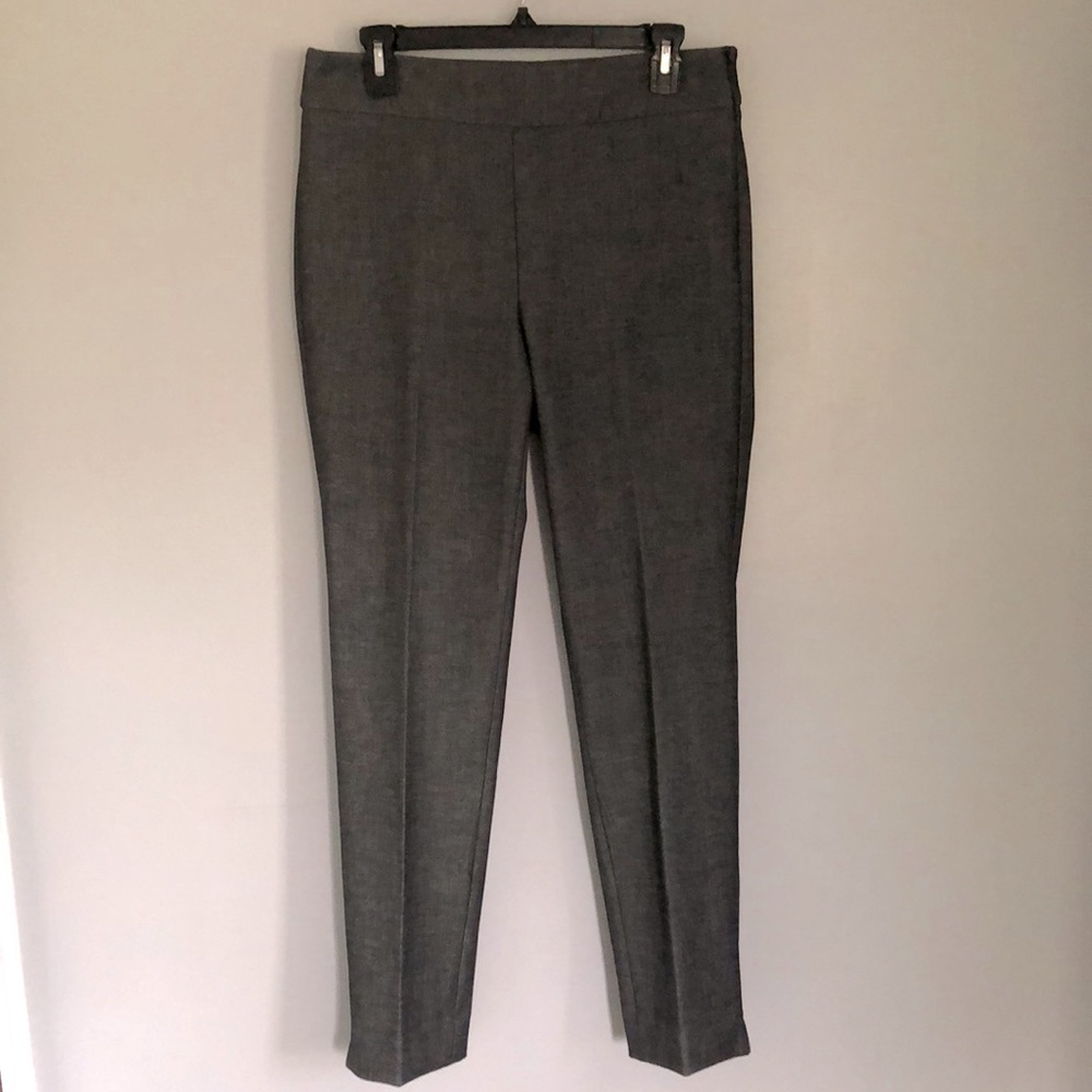 🖤Talbots Chatham Ankle Pants Dark Charcoal Sz 6 EUC